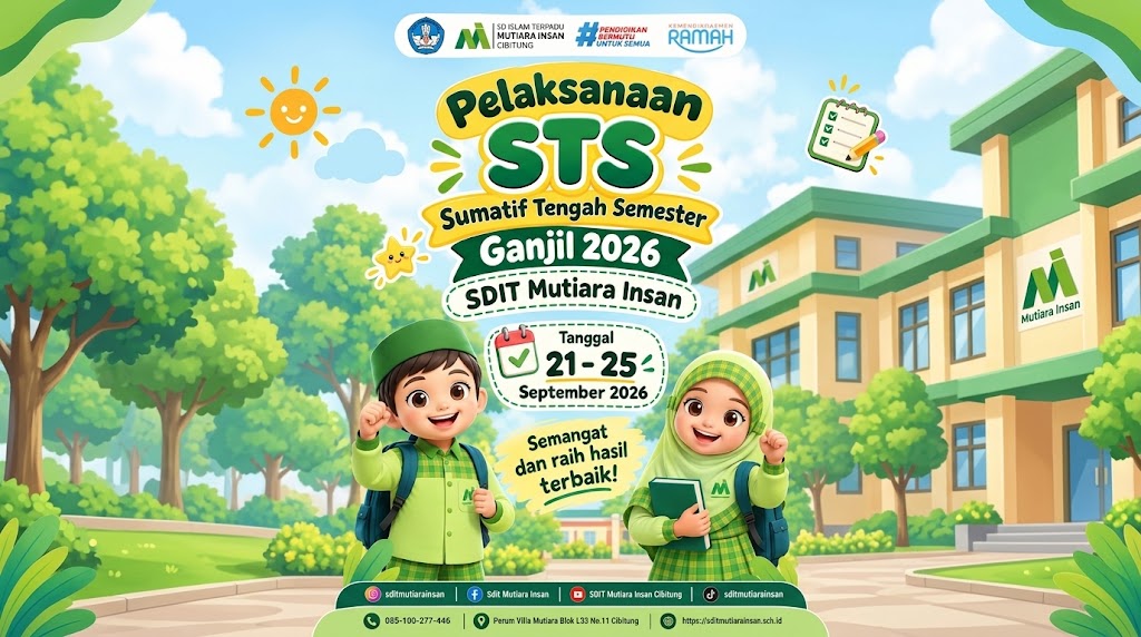 Evaluasi Akademik dan Karakter: SDIT Mutiara Insan Cibitung Sukses Selenggarakan Sumatif Tengah Semester Ganjil 2026